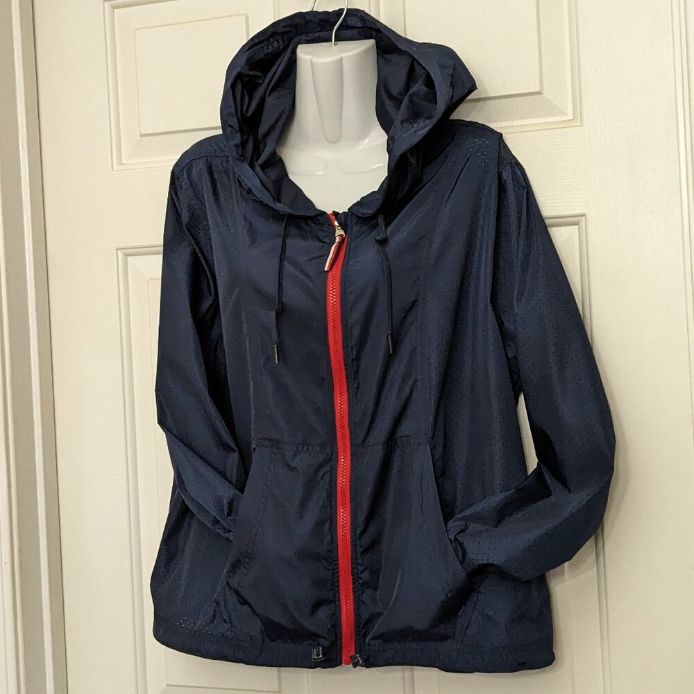 TOMMY HILFIGER Women's Sport Jacket Size XL Blue